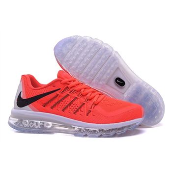Air Max 2015 Nike Men Running Shoes Red White
